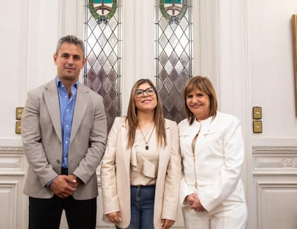 Martín Menem, Verónica Razzini y Patricia Bullrich