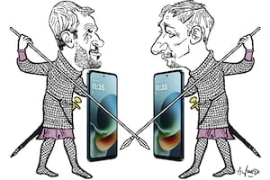Una guerra entre tres familias