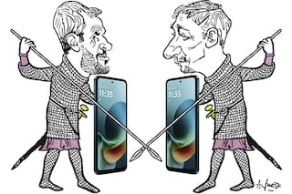 Una guerra entre tres familias