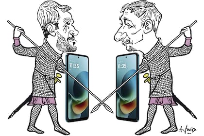 Una guerra entre tres familias