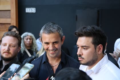 Martín Menem y Scalese, durante el lanzamiento de LLA en la Ciudad