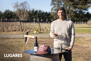 Martín Muñoz vive junto a la bodega