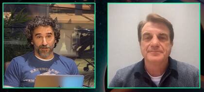 Martín Nanni, director de experiencia para Europa, Oriente y Asia de Globant (izq.) y John Fanelli, Vicepresidente de Tecnología Empresarial en Nvidia (der.)