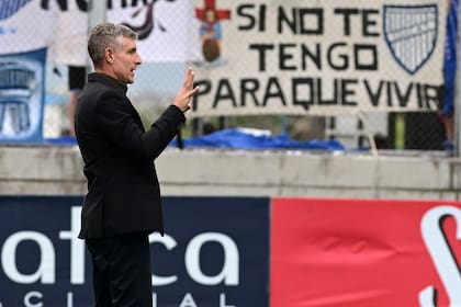 Martín Palermo llegó a una final antes de dejar de ser el director técnico de Platense.