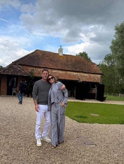 Martín Pepa y Pampita enamorados en Londres (Foto: X @martinpepa1)