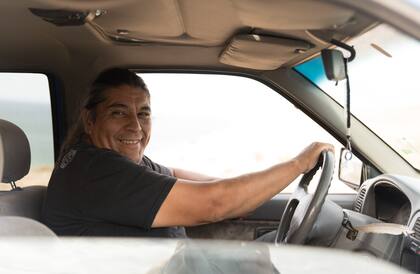 Martín Pérez es el guía baqueano que mejor conoce la zona.