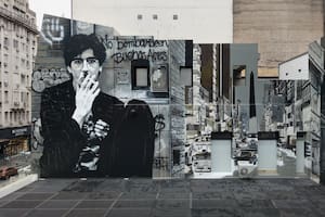 “Un puente simbólico con Manhattan”. El nuevo mural de Charly García que revoluciona una emblemática esquina porteña
