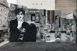 El nuevo mural de Charly García que revoluciona una emblemática esquina porteña