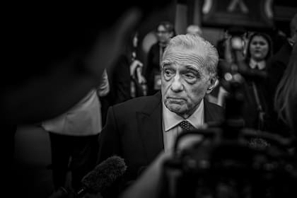 Martin Scorsese durante el estreno de Los asesinos de la luna