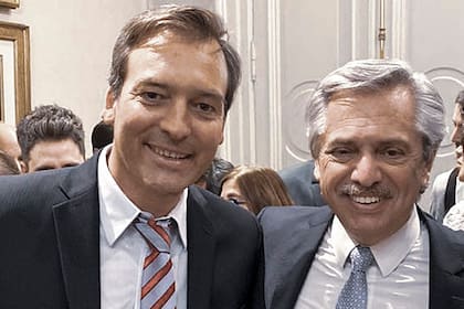 Martín Soria y Alberto Fernández