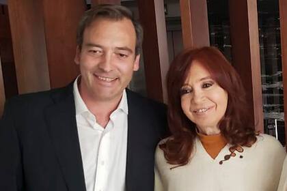 Martín Soria y Cristina Kirchner