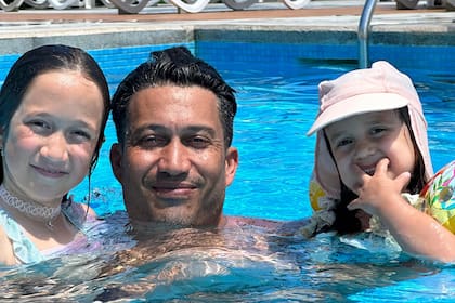 Martín Tellas, empresario, papá de Allegra (9) y Lenna (4)