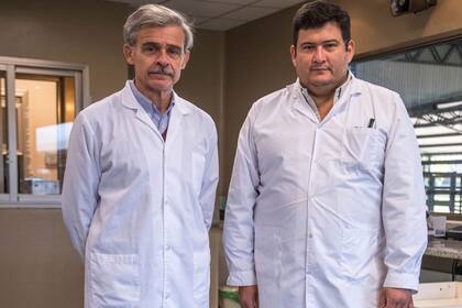 Martín Udaquiola y Fernando Cristani