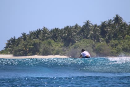 Martín, un amante de las olas.