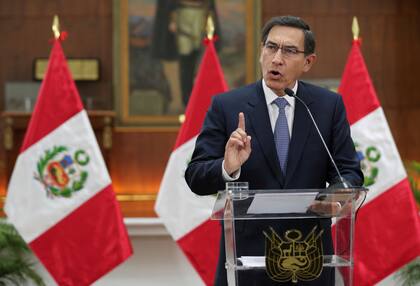 Martín Vizcarra llegó al poder en 2018 y fue destituido en 2020