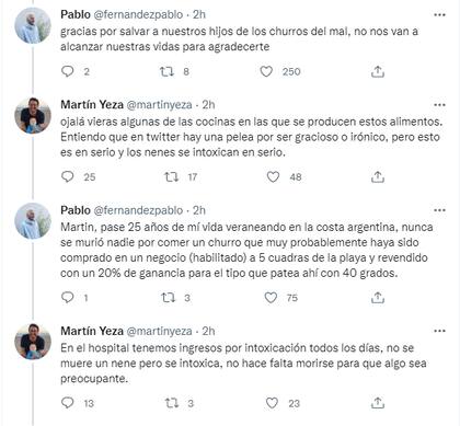 Martín Yeza contestó los cuestionamientos de un seguidor