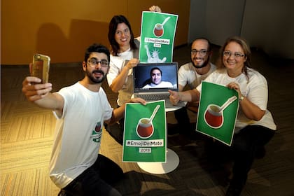 El equipo argentino que impulsó la creación del emoji del mate