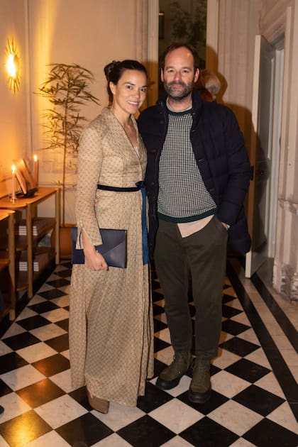 Martina Correa y Tomás Magrane llegaron puntualísimos a la cita.