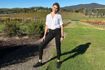 Martina emigró a Australia y en la actualidad trabaja como empleada en un viñedo de lujo