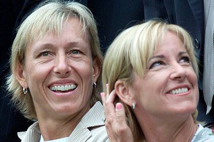 Martina Navratilova y Chris Evert, leyendas del tenis que, en su momento, se opusieron a que el deporte de las raquetas desembarque en Arabia Saudita