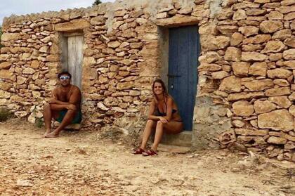 Martina se enamoró en Formentera