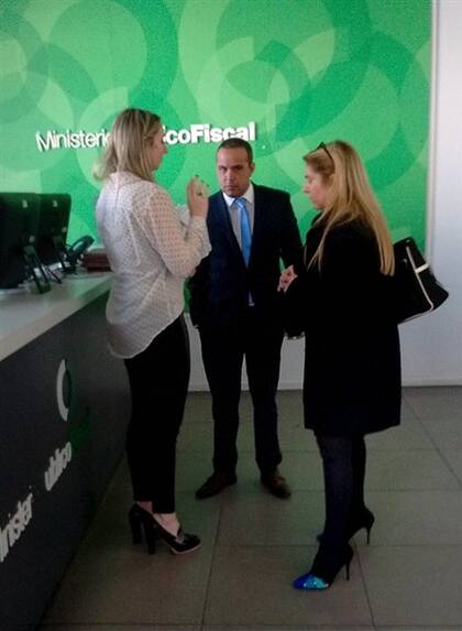 Martínez Rojas ayer, en la Fiscalía