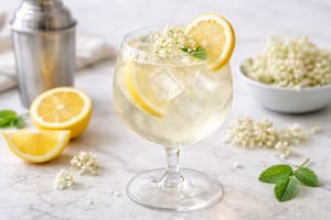 Martini de flor de saúco