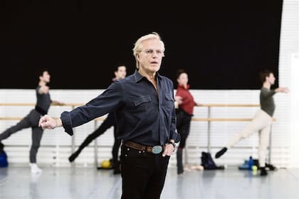 Martins, de 71 años, en un ensayo del New York City Ballet, compañía a la que lo une 50 años de historia