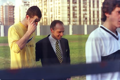 Martyn llegó a Boca de la mano de Esteban Cichello Hübner, el profesor de Lingüística argentino que llevó a Diego Maradona a la Universidad de Oxford