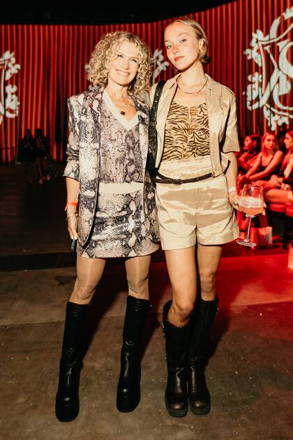 Maru Botana y su hija Sofía.