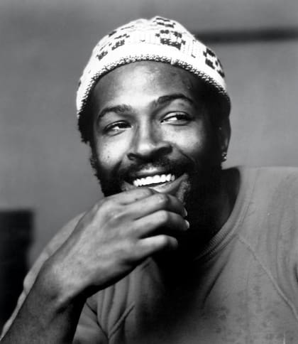 Marvin Gaye, en 1973, durante las sesiones de grabación del álbum Let's Get It On