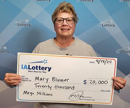 Mary Blumer se dio cuenta que ganó un premio en Mega Millions gracias a un posteo de Facebook
