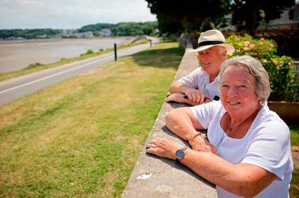 Mary heredó la casa familiar en la cual se mudó hace varios años junto a su esposo