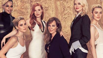 Mary J. Blige, Jennifer Lawrence, Jessica Chastain, Allison Janney, Emma Stone y Saoirse Ronan, reunidas por The Hollywood Reporter en su clásica roundtable