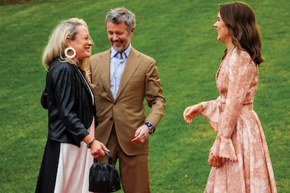 Mary protagonizó un emotivo reencuentro con su
mejor amiga, Amber Petty, quien ofició de dama
de honor para su boda en mayo de 2004