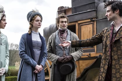 Mary Shelley es de quien se habla en este emocionante film (Captura video)