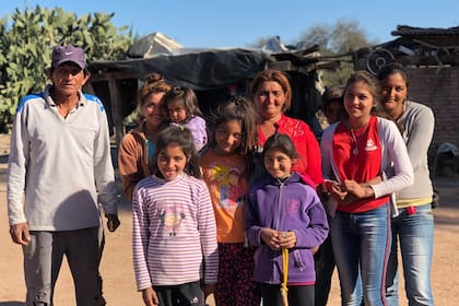 Más allá de las necesidades, Norma cree que sus hijos son felices