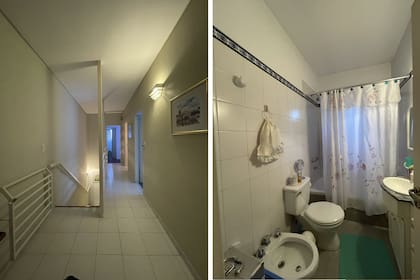 MÁS ANTES, IMPOSIBLE. Una planta alta desangelada y el baño principal con su antigua distribución.