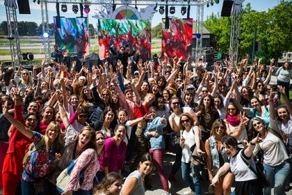 Más de 10.000 mujeres se sumaron al evento femenino más grande del país.