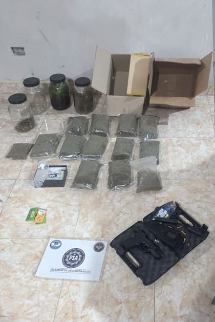 Más de 2 kilos de cannabis secuestrado