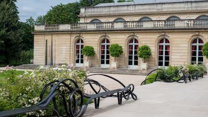 Más de 200 metros lineales de hierro, en la creación con el sello de Reinoso