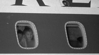 Más de 3.300 niños fueron evacuados de Vietnam en la llamada "operación babylift"