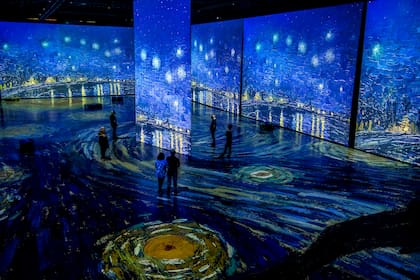 Más de 350.000 visitantes convocó Imagine Van Gogh el año pasado en La Rural