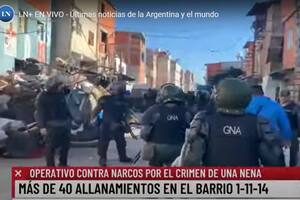 Más de 40 allanamientos en la 1-11-14