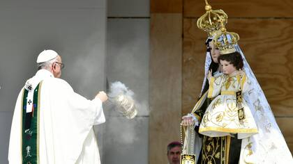 Más de 400.000 personas asistieron a la misa del papa Francisco en O'Higgins, Chile