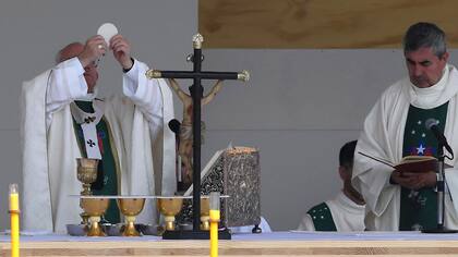 Más de 400.000 personas asistieron a la misa del papa Francisco en O'Higgins, Chile