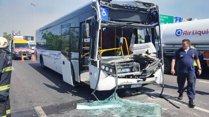 Más imágenes del choque