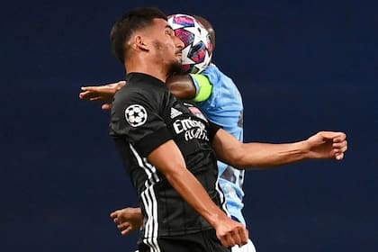 Más luchado que jugado Manchester City vs. Lyon, por la Champions League 