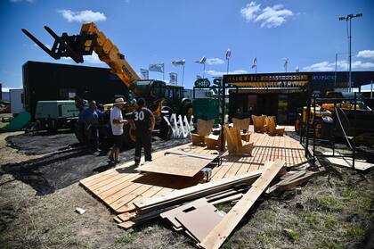 Más preparativos para Expoagro