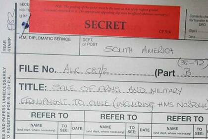 Más pruebas sobre la relación cercana entre los gobiernos de Chile y Gran Bretaña